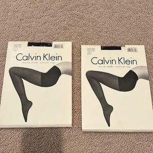 2 NEW Calvin Klein Hoisery